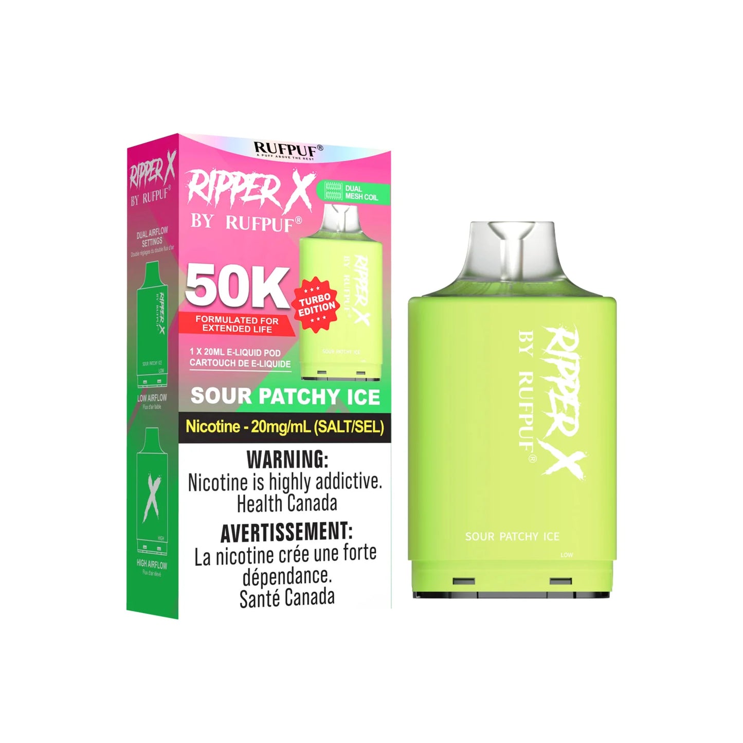 RIPPER X 50K - Sour Patchy Ice