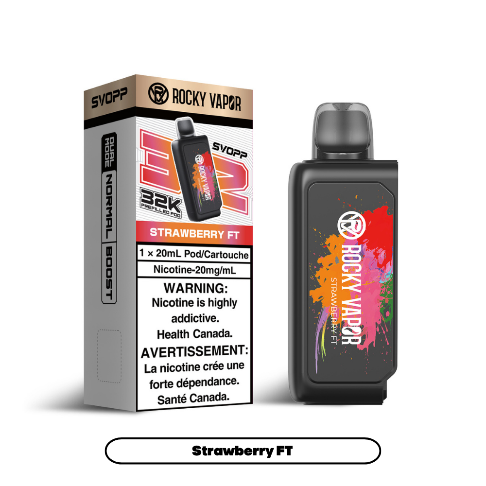 Rocky Vapor Svopp (32K) - Strawberry FT