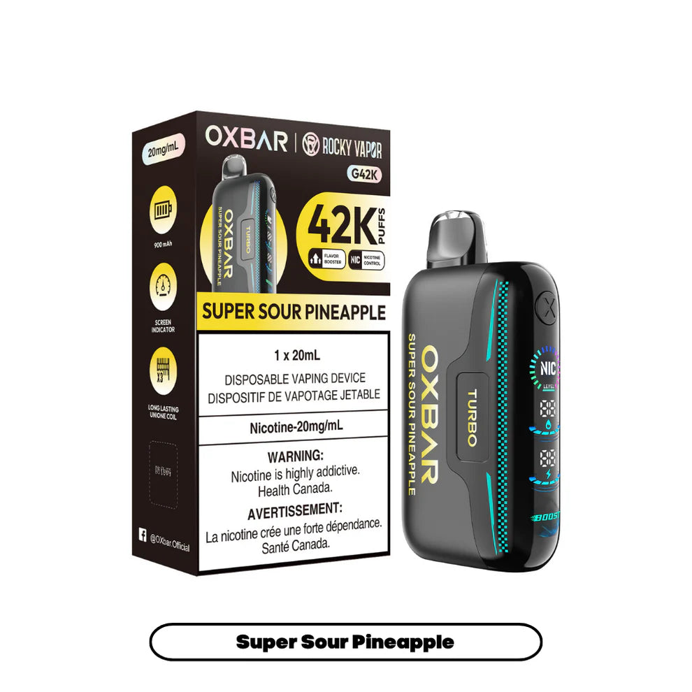 Rocky Vapor Oxbar G42K - Super Sour Pineapple