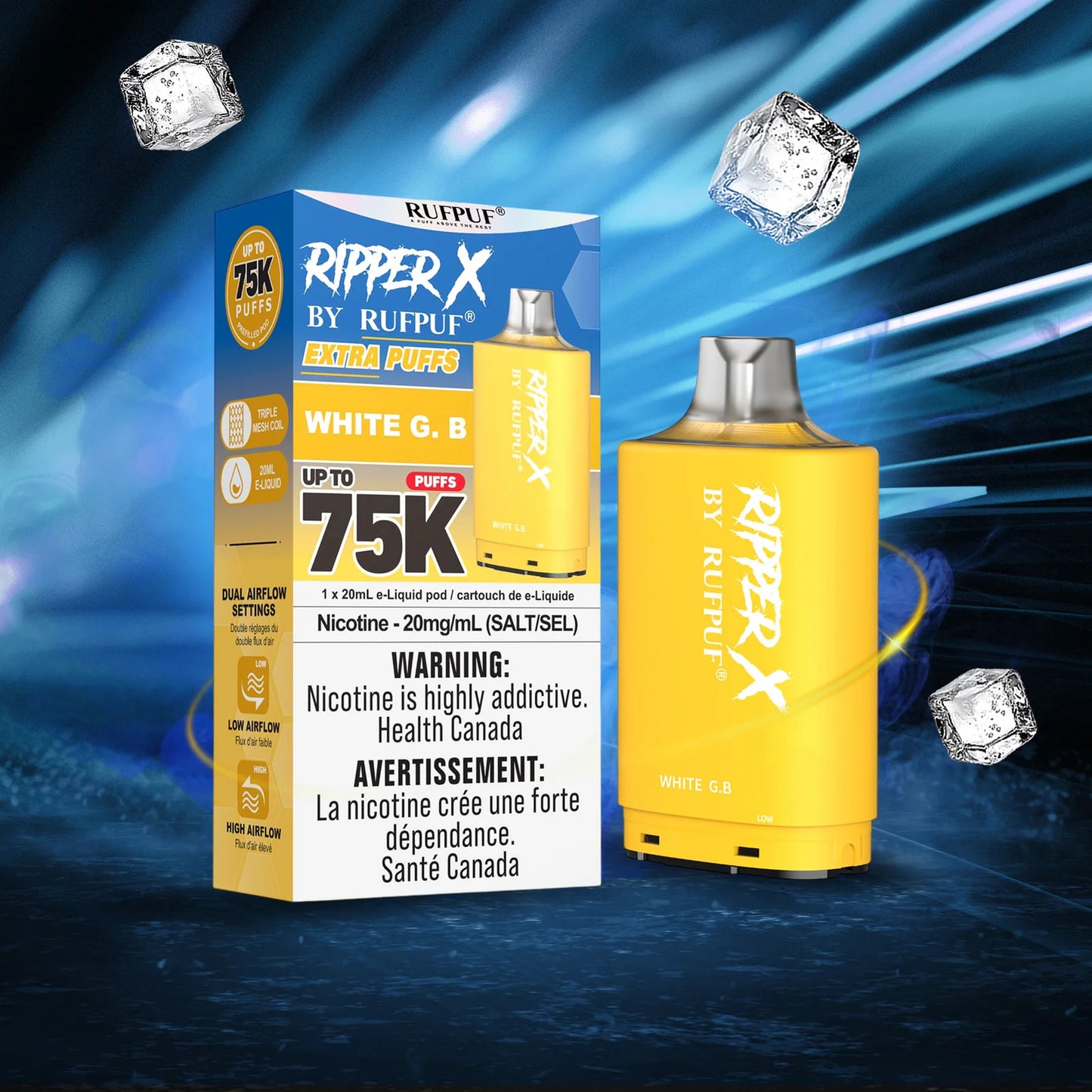 Ripper X 75K - White G.B