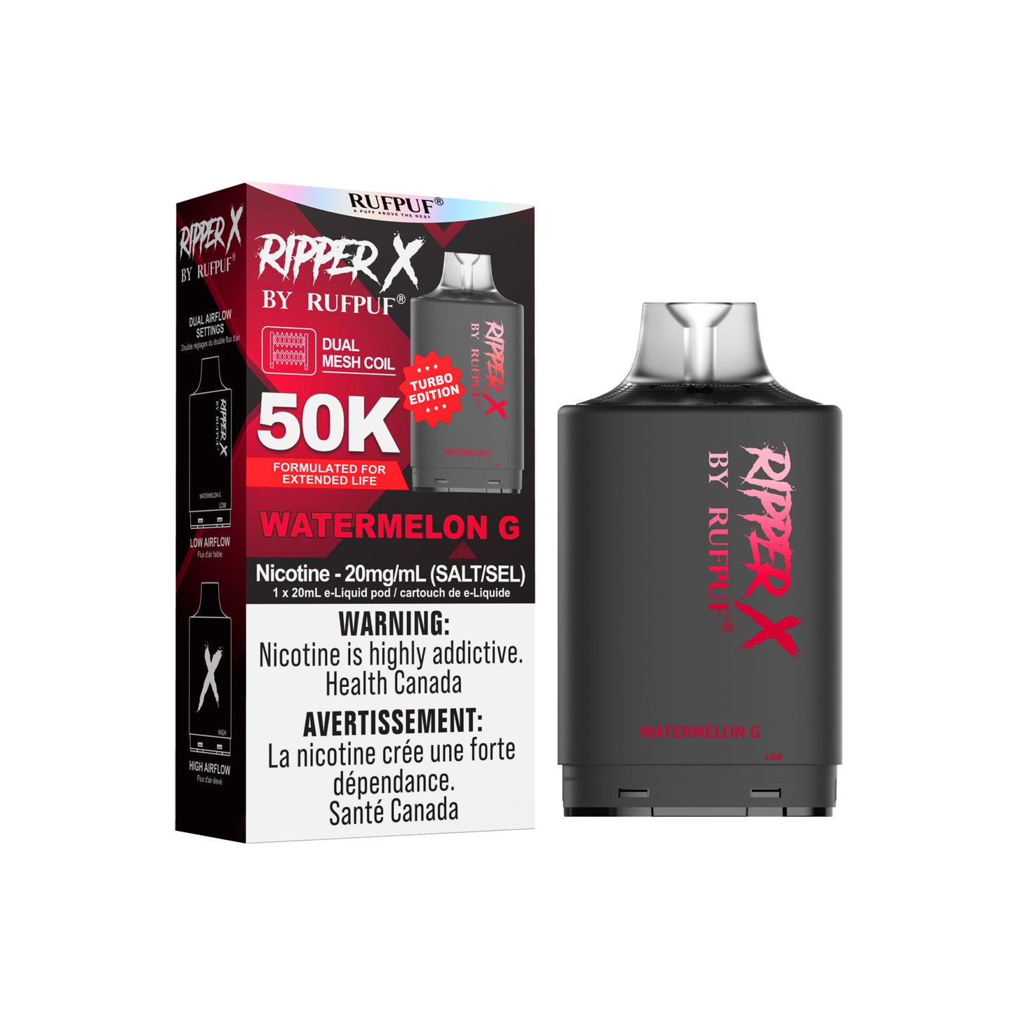 RIPPER X 50K - Strawberry Banana