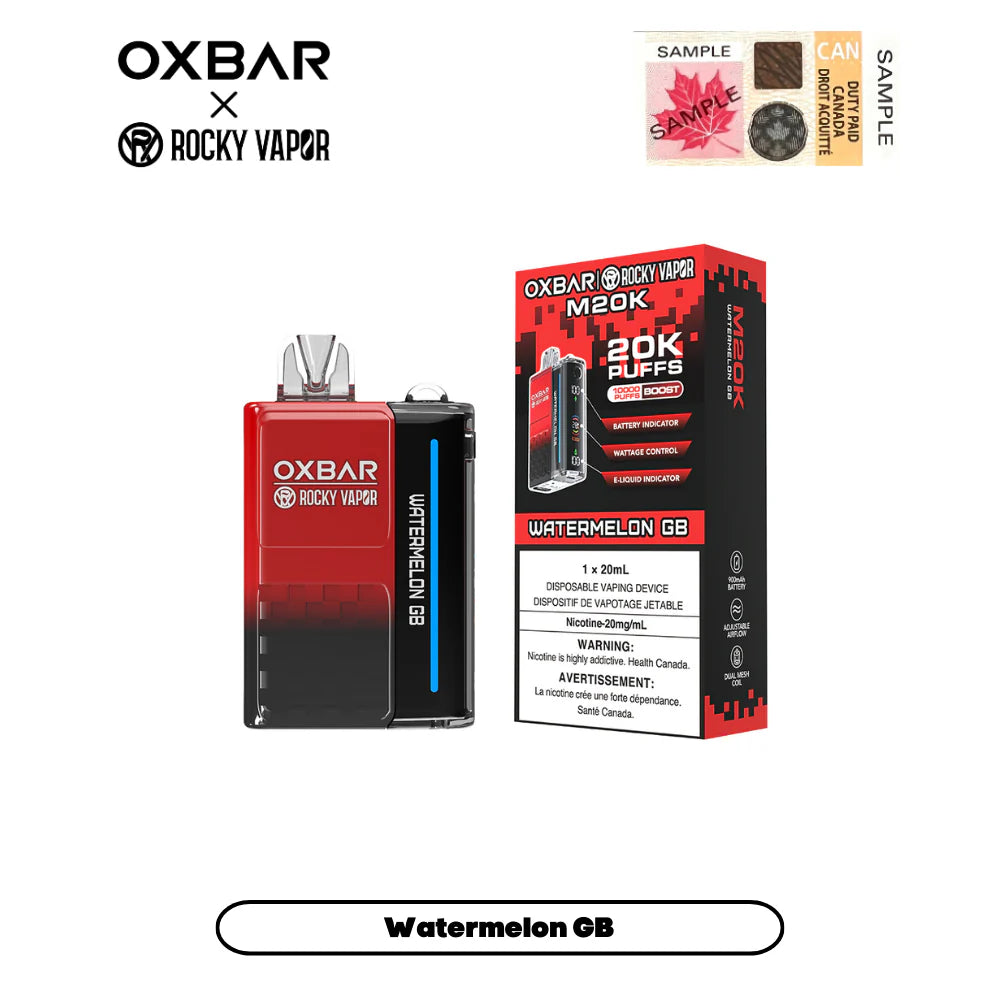 Rocky Vapor Oxbar M20K - Watermelon GB
