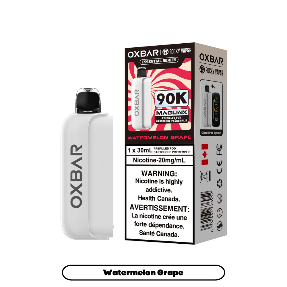 Rocky Vapor Oxbar Maglink PODS - Essential Series - Watermelon Grape