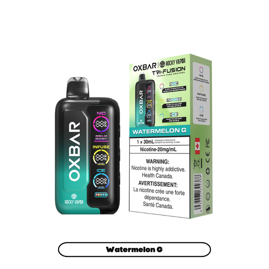 Rocky Vapor Oxbar Tri Fusion - Watermelon G