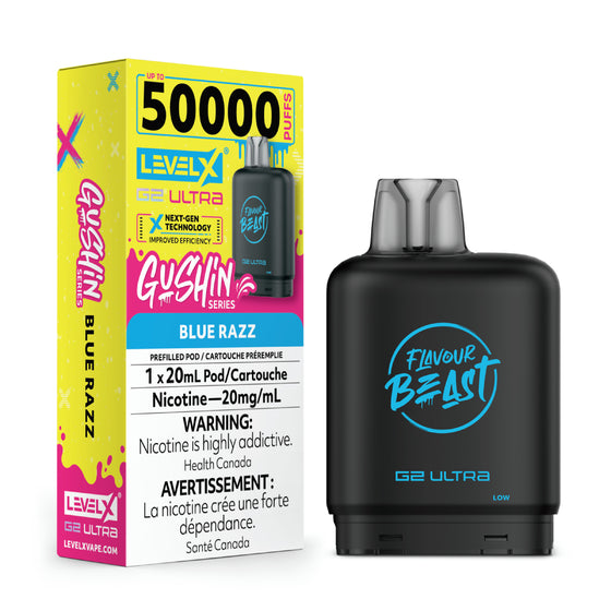 Level X Flavour Beast Chuggin' G2 Ultra - Gushin Blue Razz
