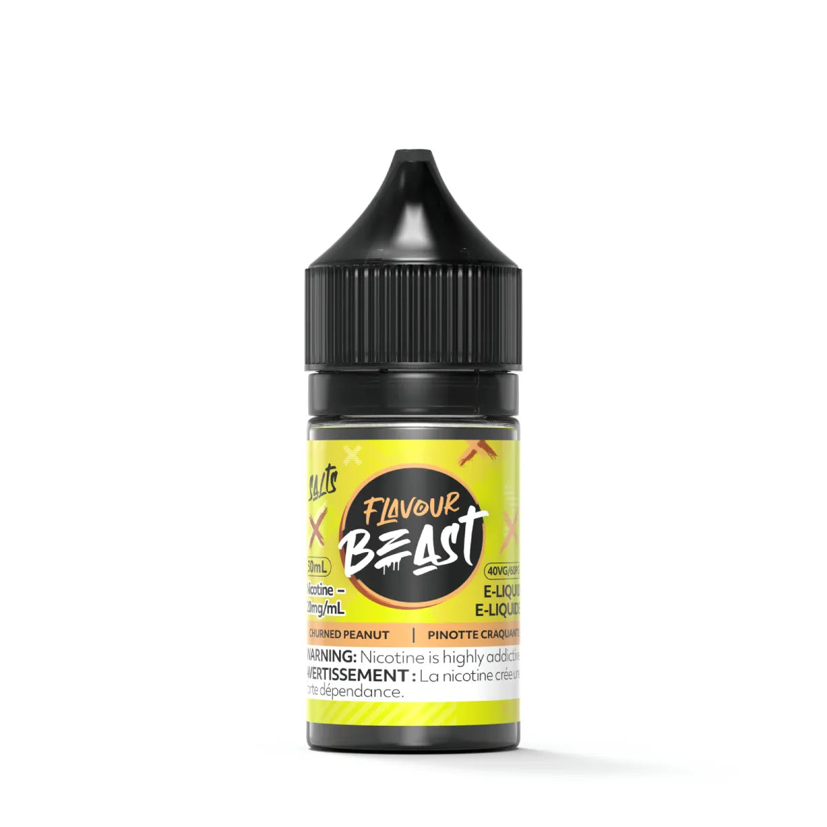 Flavour Beast E-Liquid - Churned Peanut 20mg/30mL