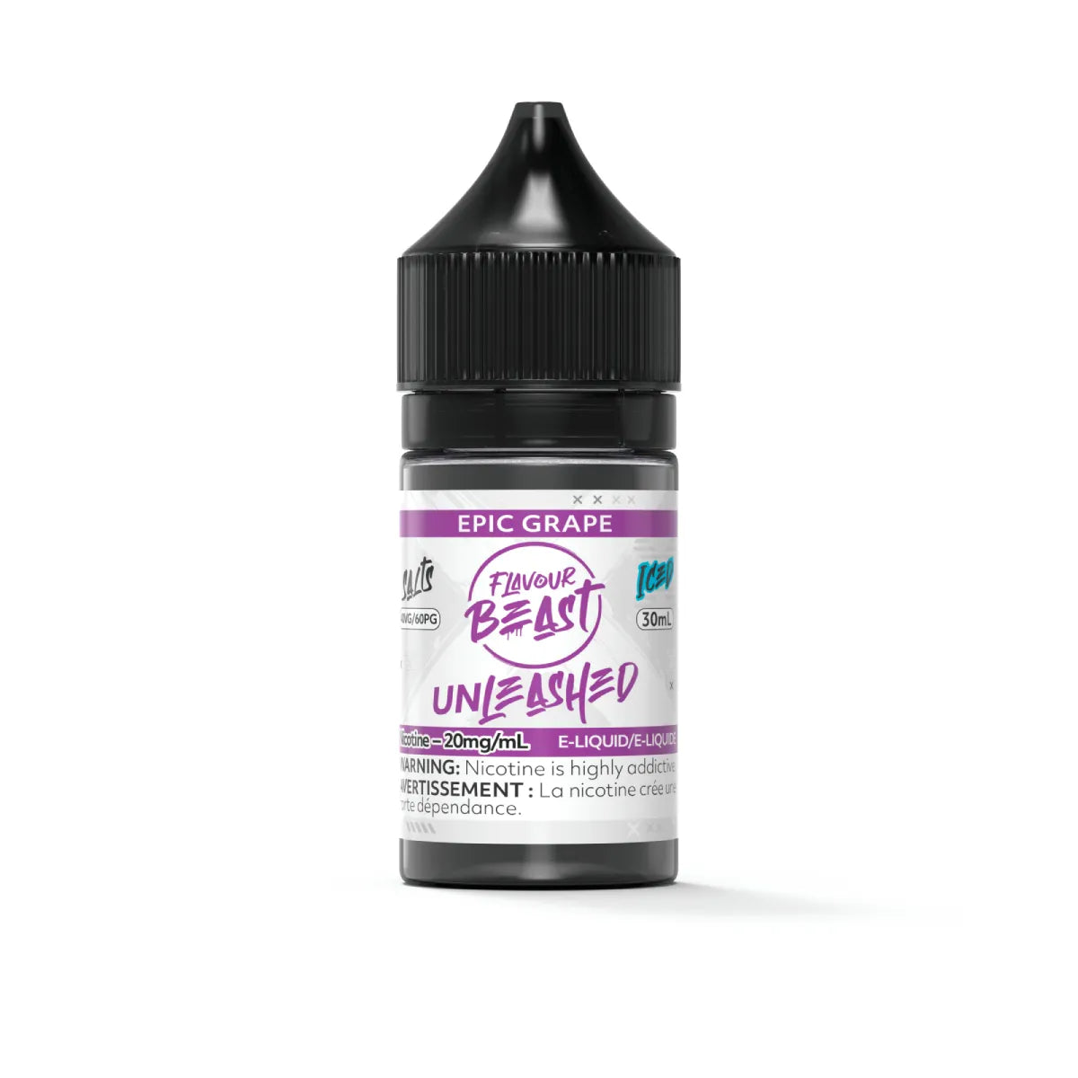 Flavour Beast E-Liquid Unleashed - Epic Grape 20mg/30mL