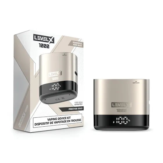 Level X Device Kit 1000 Metallic Gold 6pc/Carton