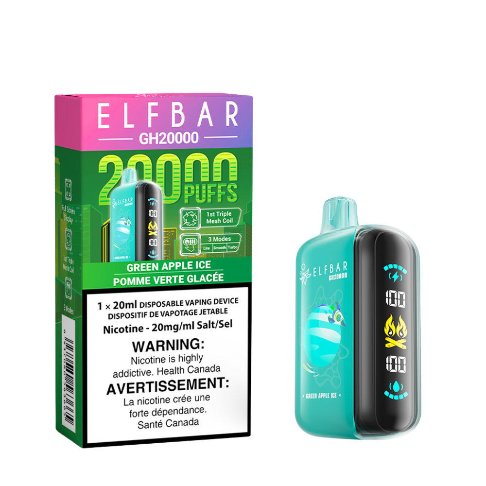 Elf Bar GH20k - Green Apple Ice