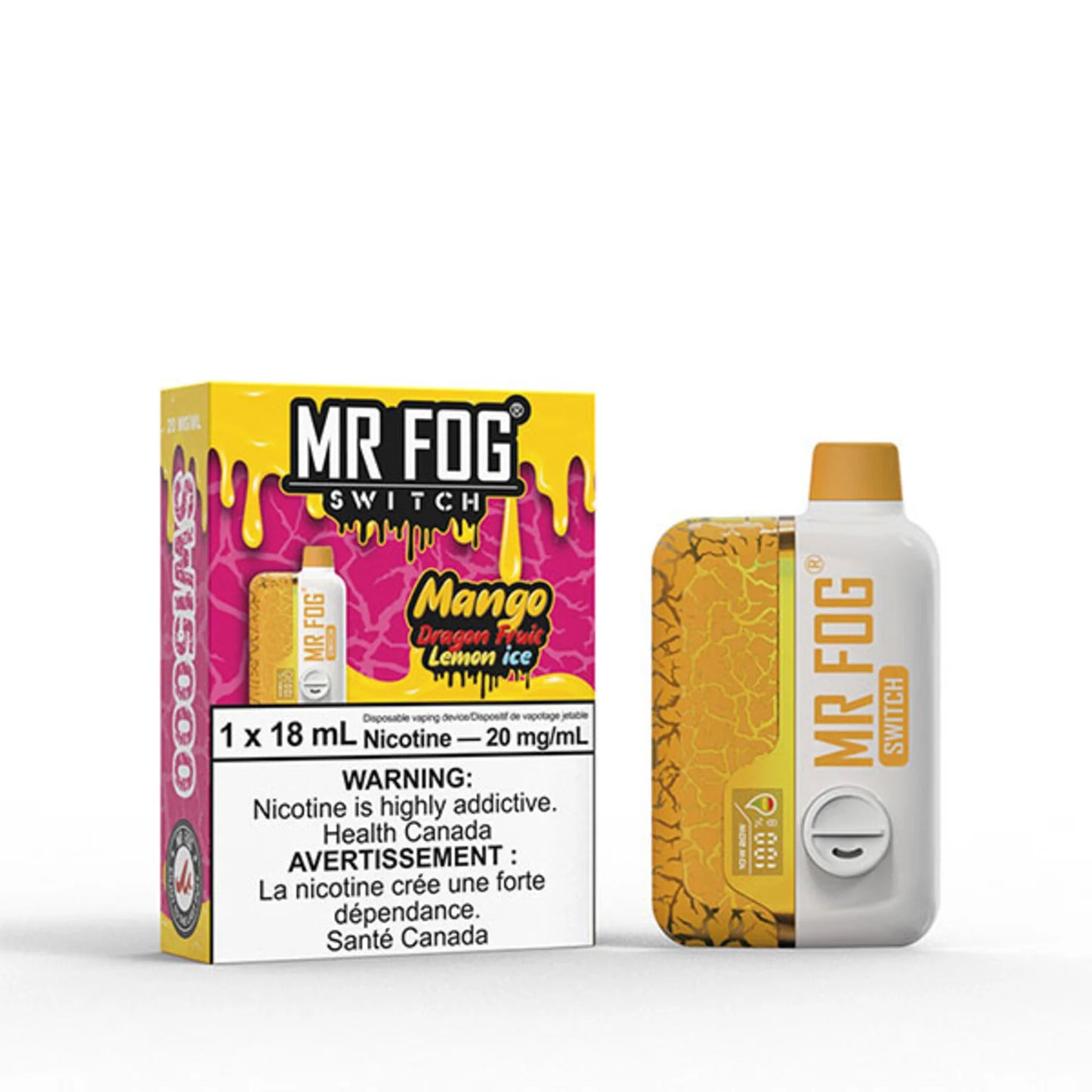 MR FOG SWITCH - Mango Dragon Fruit Lemon Ice (20mg)