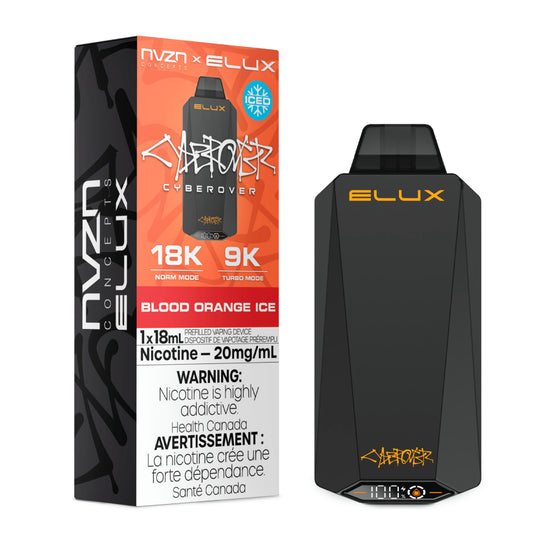 NVZN Elux Cyberover 18K Disposable - Blood Orange Ice 5pc/Carton
