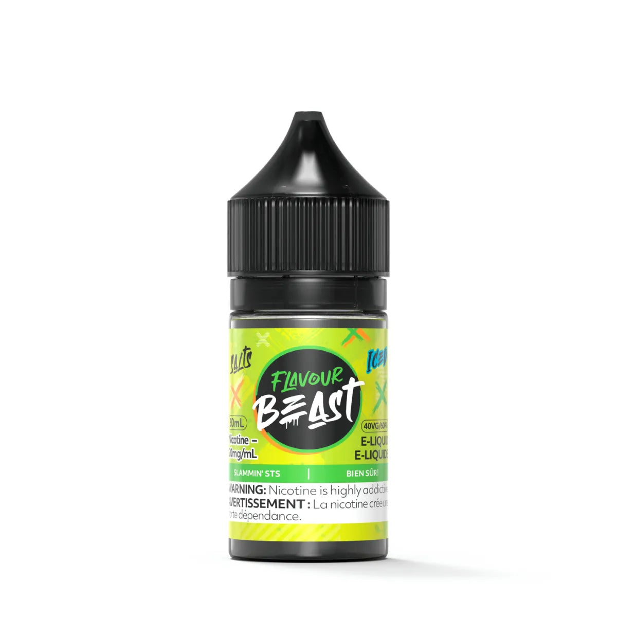 Flavour Beast E-Liquid - Slammin' STS Iced 20mg/30mL
