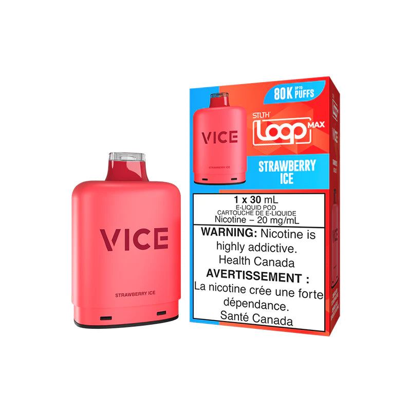 STLTH LOOP X VICE POD - STRAWBERRY ICE
