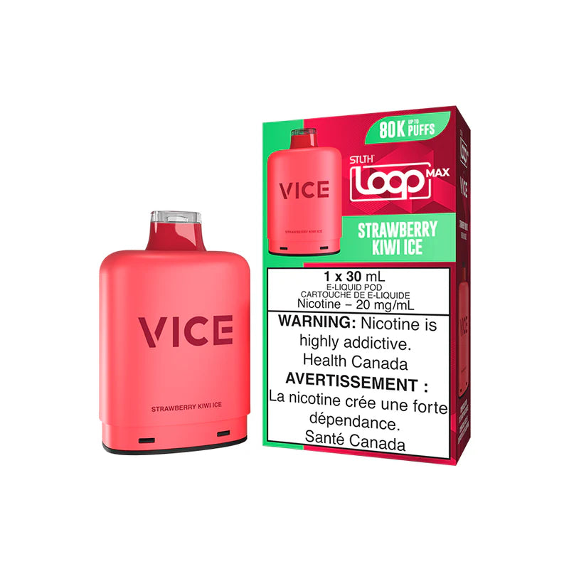 STLTH LOOP X VICE POD - STRAWBERRY KIWI ICE
