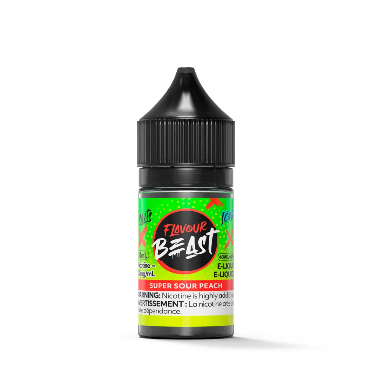 Flavour Beast E-Liquid - Super Sour Peach 20mg/30mL