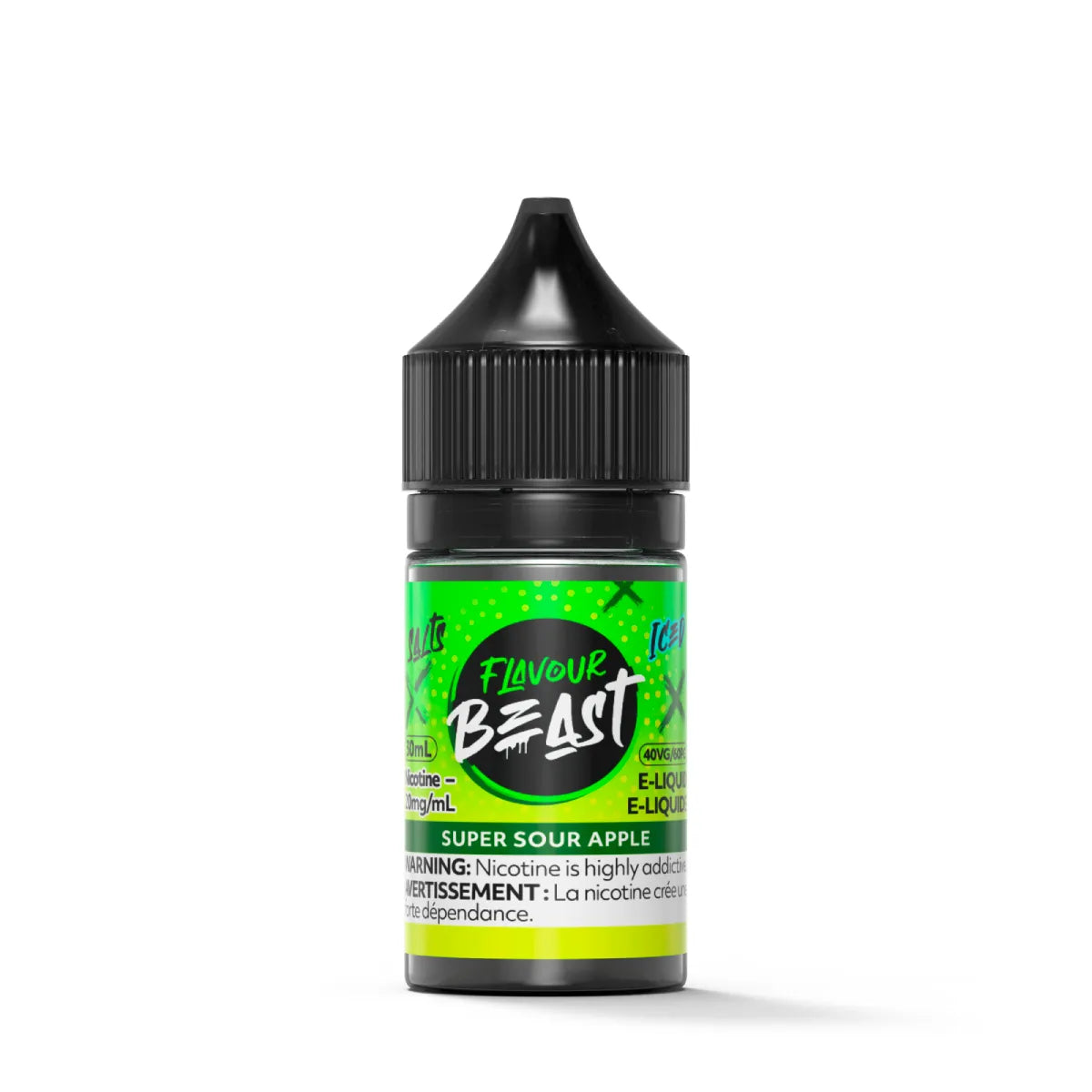 Flavour Beast E-Liquid - Super Sour Apple 20mg/30mL