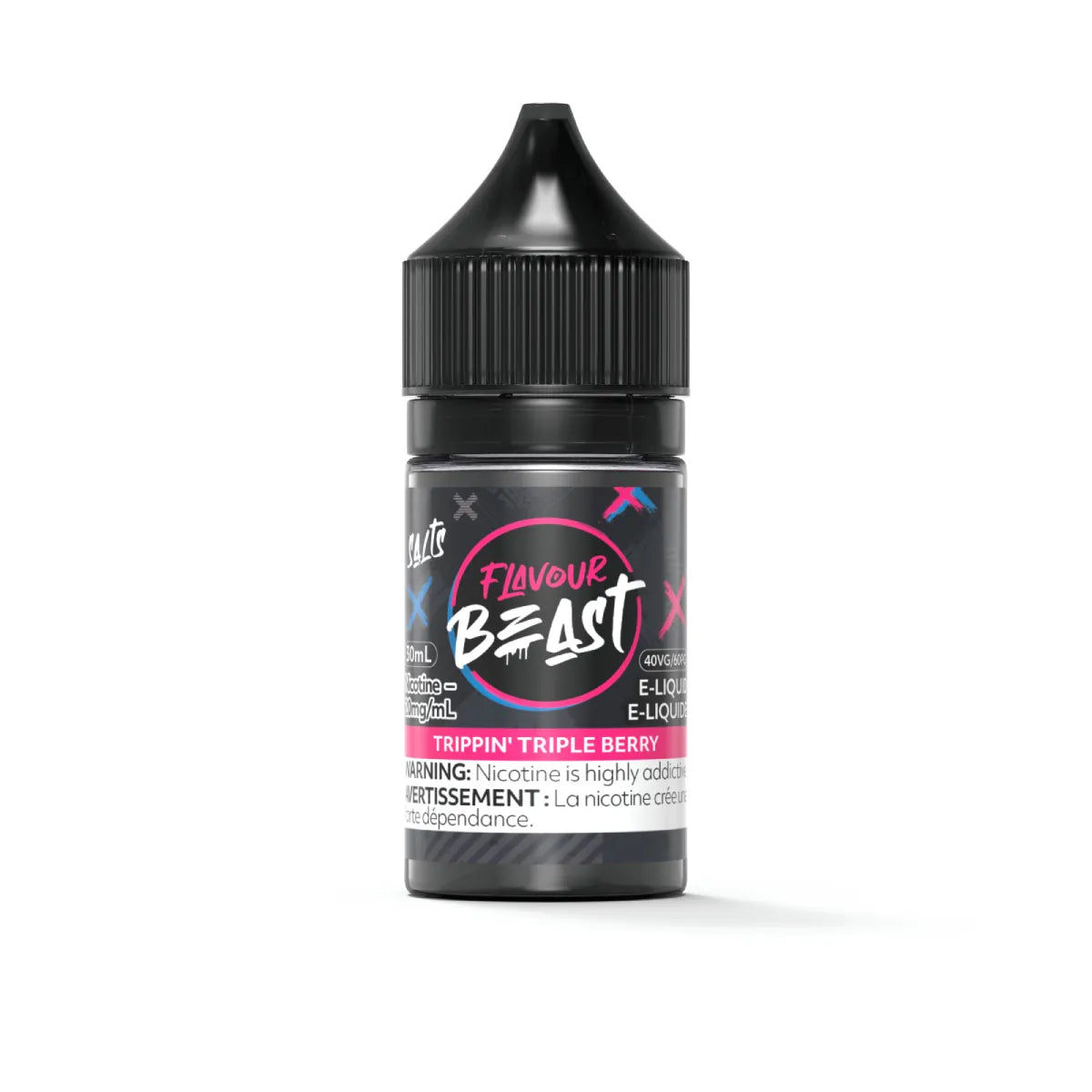 Flavour Beast E-Liquid - Trippin' Triple Berry 20mg/30mL