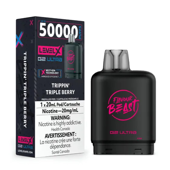 Level X Flavour Beast G2 Ultra - Trippin' Triple Berry