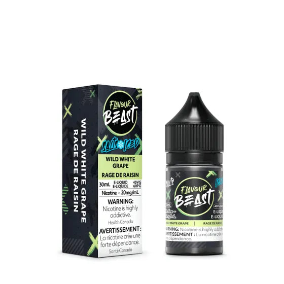 Flavour Beast E-Liquid - Wild White Grape Iced