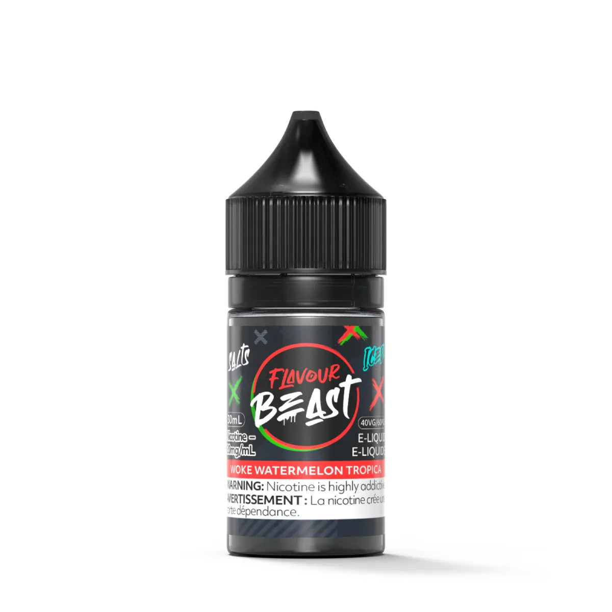 Flavour Beast E-Liquid - Woke Watermelon Tropica 20mg/30mL