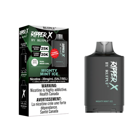MIGHTY MINT Ice Ripper X 25k (20mg/ML / 5PCs)