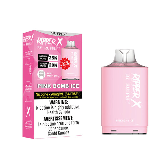 Pink Bomb ice Ripper X 25k (20mg/ML / 5PCs)