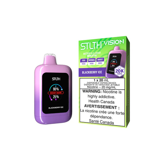 STLTH VISION DISPOSABLE - BLACKBERRY ICE