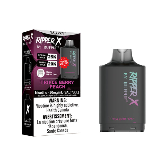Triple berry Peach Ripper X 25k (20mg/ML / 5PCs)