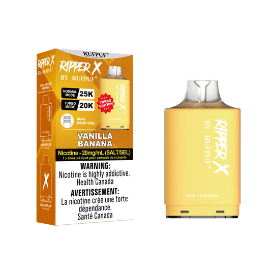 Vanilla Banana Ripper X 25k (20mg/ML / 5PCs)