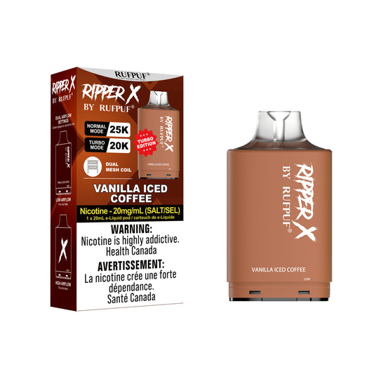 Vanilla Iced Coffee Ripper X 25k (20mg/ML / 5PCs)