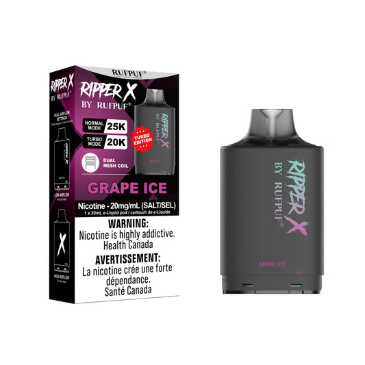 Grape Ice Ripper X 25k (20mg/ML / 5PCs)