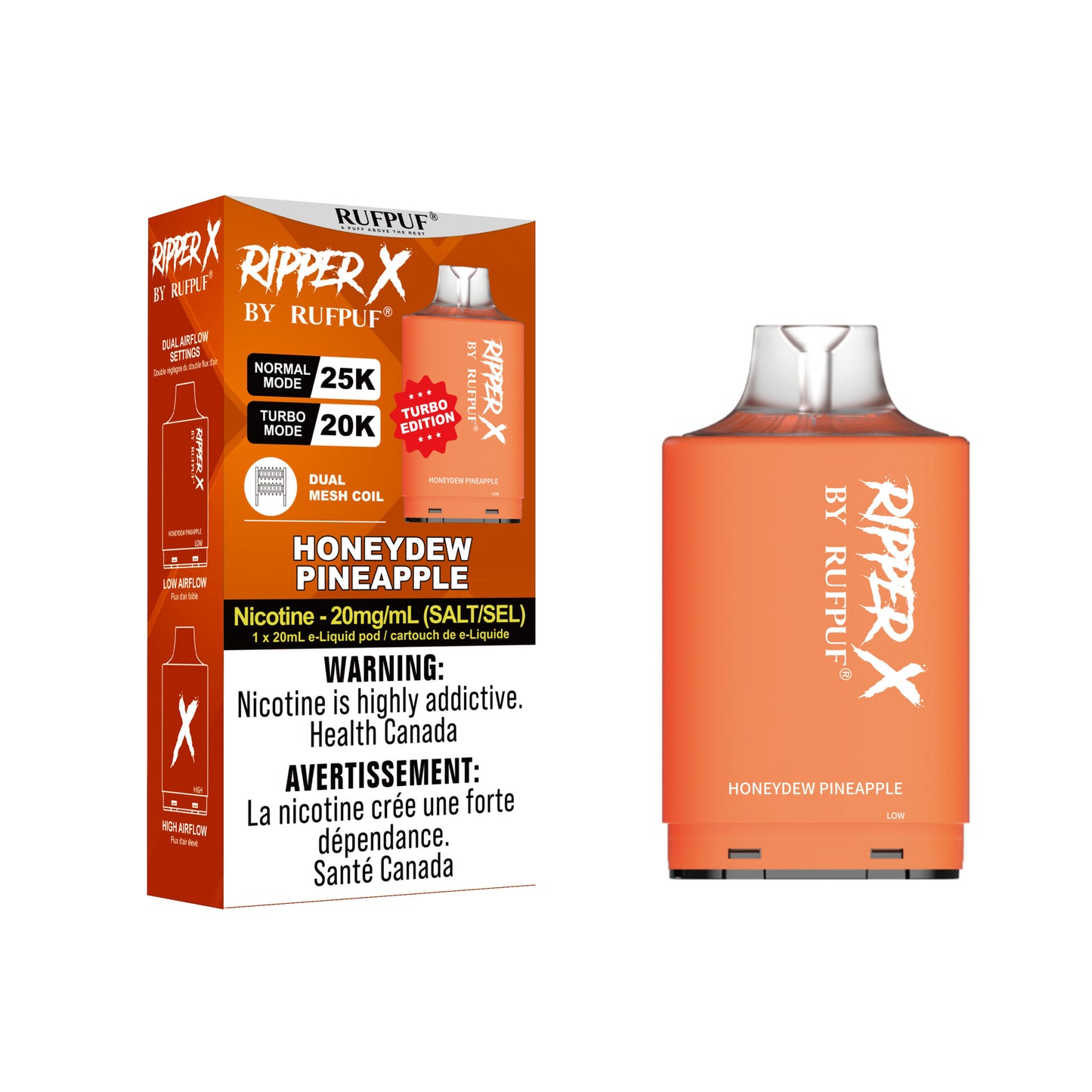 Honeydew Pineapple Ripper X 25k (20mg/ML / 5PCs)