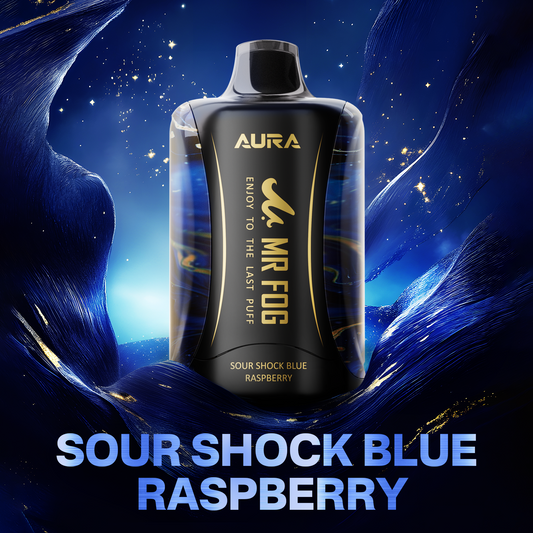 MR FOG AURA 60K - Sour Shock Blue Raspberry
