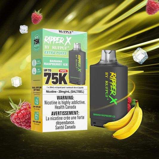 Ripper X 75K - Banana Raspberry Ice