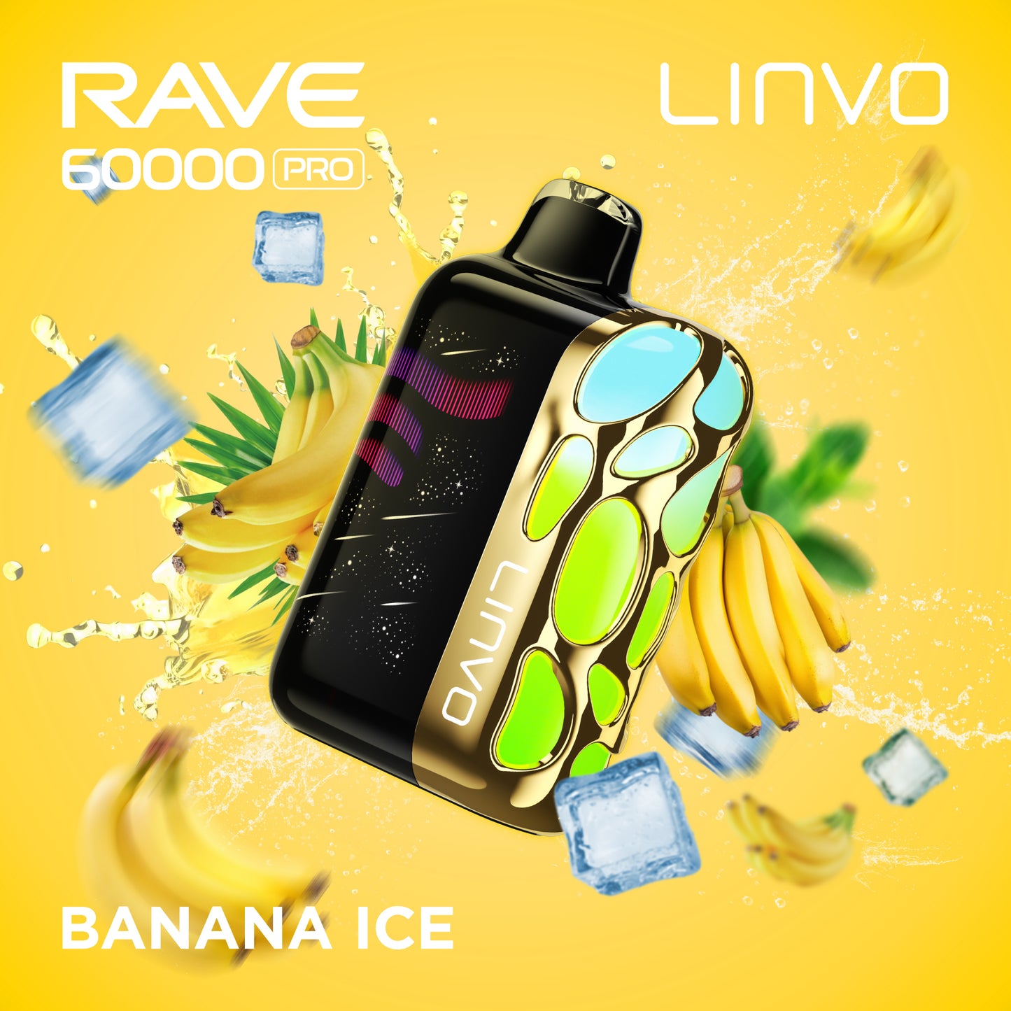 Linvo Rave 60000 Pro - Banana Ice
