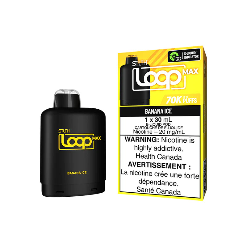 STLTH LOOP MAX - BANANA ICE