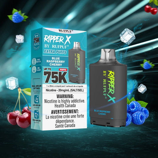 Ripper X 75K - Blue Raspberry Cherry