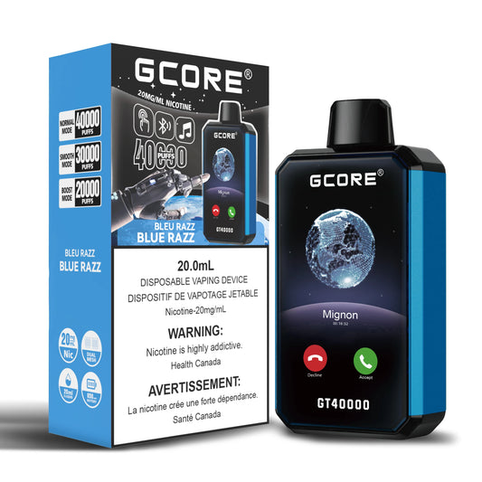 GT 40K -  BLUE RAZZ (20mg/ML)