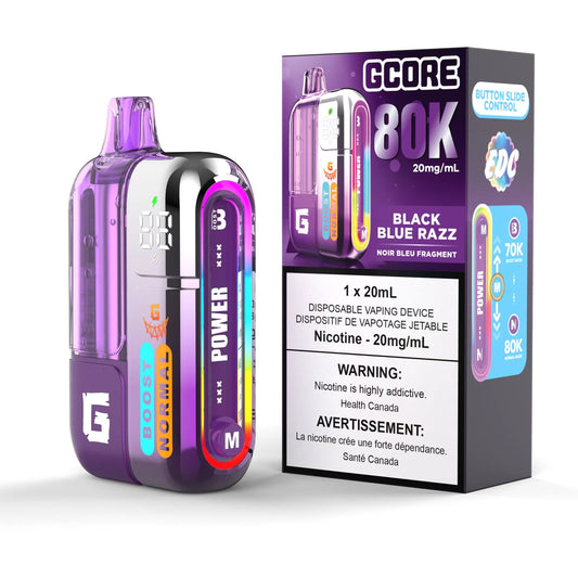 GCORE 80K - Black Blue Razz