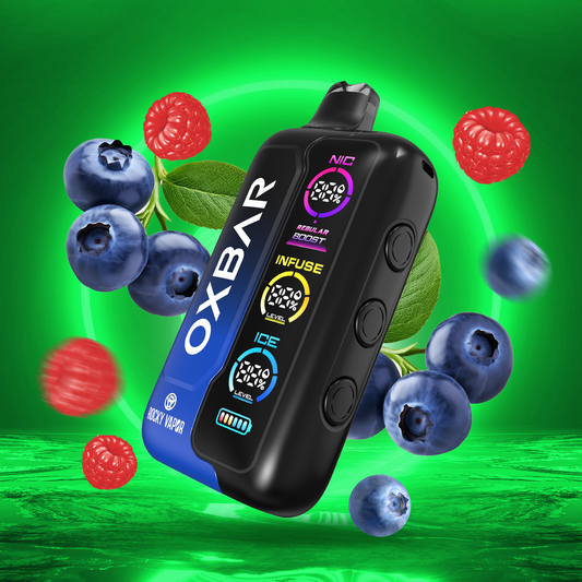 Rocky Vapor Oxbar Tri Fusion - Blueberry Raspberry