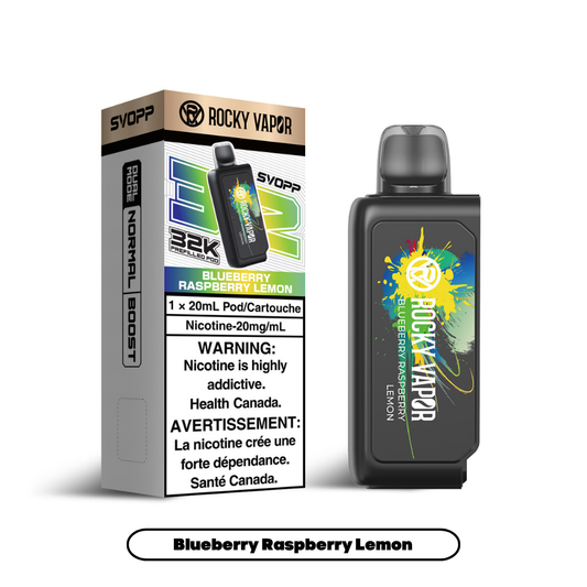 Rocky Vapor Svopp (32K) - Blueberry Raspberry Lemon