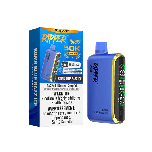 RIPPER T3 (50K) - BOMB BLUE RAZZ ICE