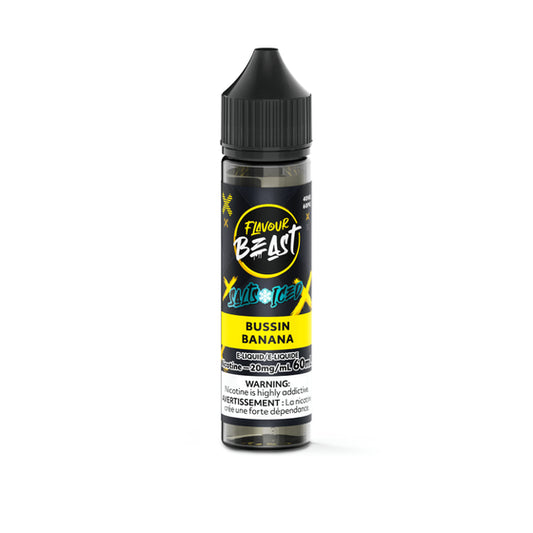 Flavour Beast E-Liquid (20mg/60mL) - Bussin Banana (ICED)