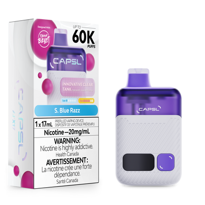 CAPSL AFX17 Disposable - S. Blue Razz