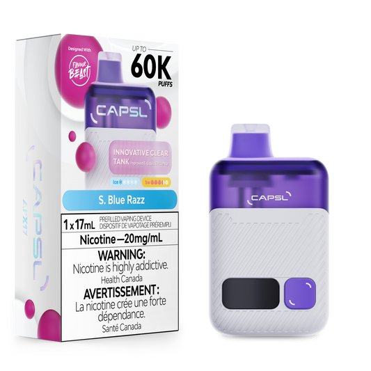CAPSL AFX17 Disposable - S. Blue Razz