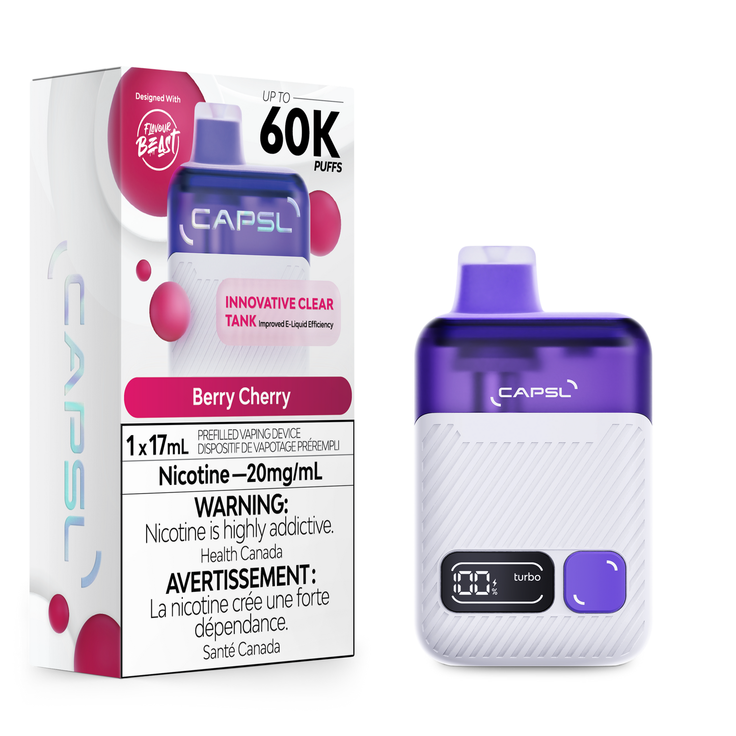 CAPSL AFX17 Disposable - Berry Cherry