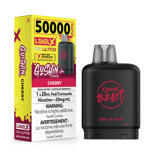 Level X Flavour Beast Chuggin' G2 Ultra - Gushin Cherry