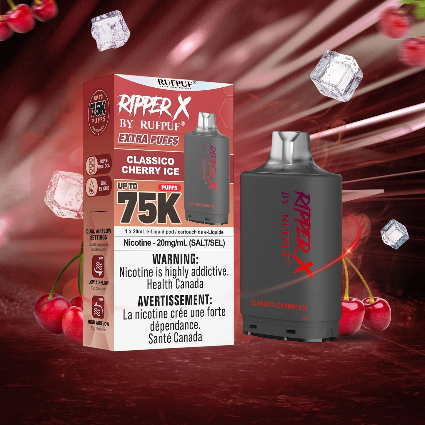 Ripper X 75K - Classico Cherry Ice