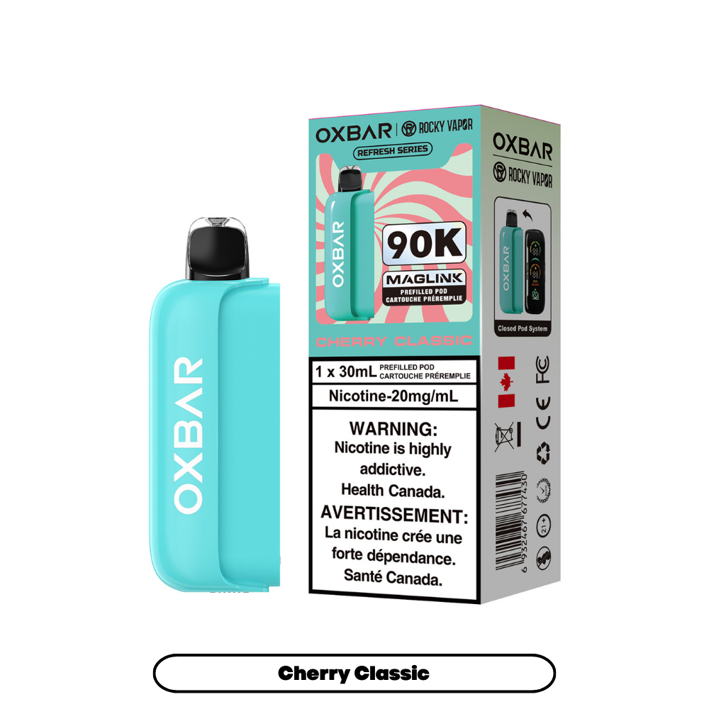 Rocky Vapor Oxbar Maglink PODS - Cherry Classic (Refresh Series)