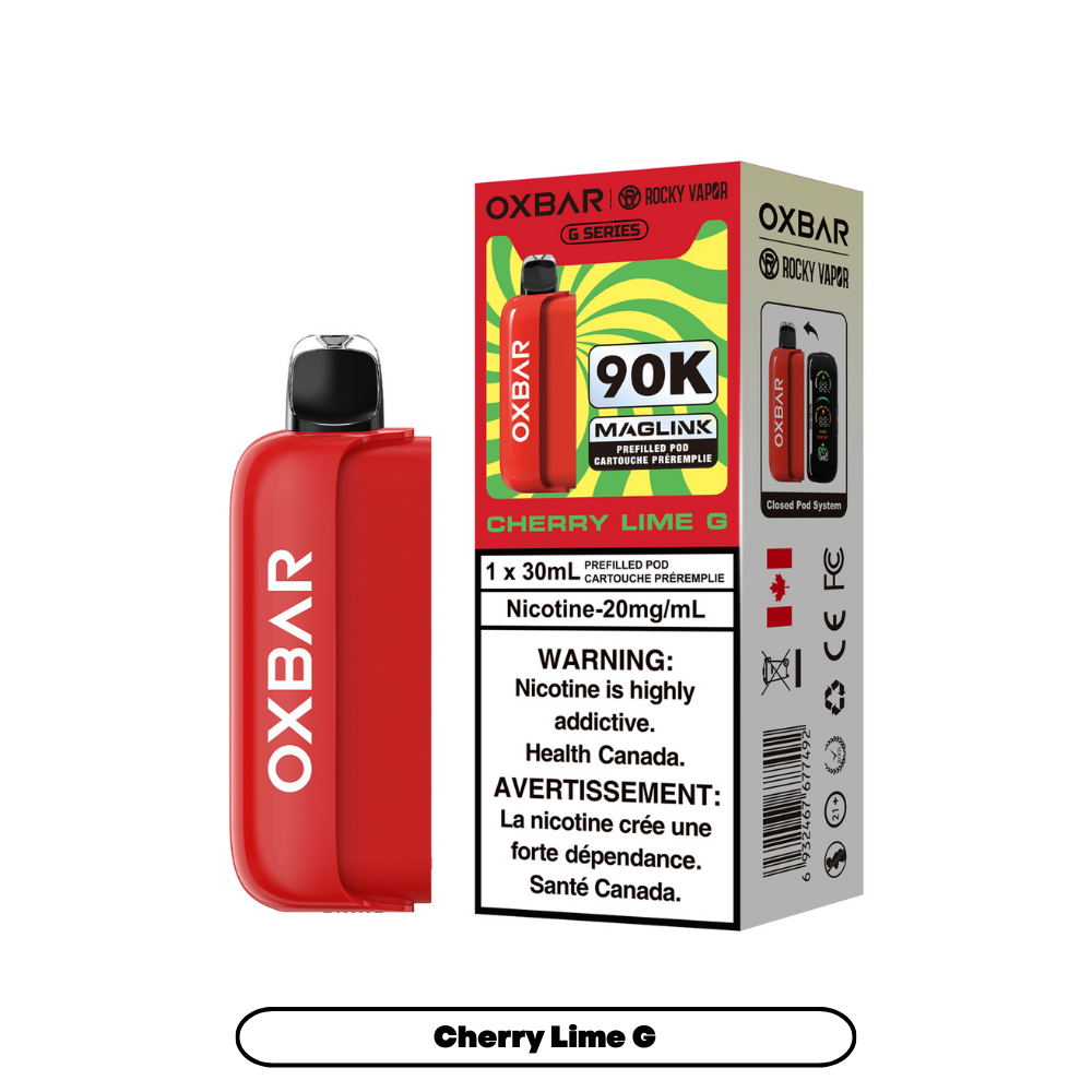 Rocky Vapor Oxbar Maglink PODS - Cherry Lime G (G Series)